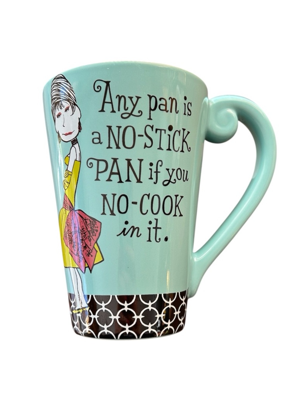 Hallmark Ceramic Mug with Playful Kitchen Quote